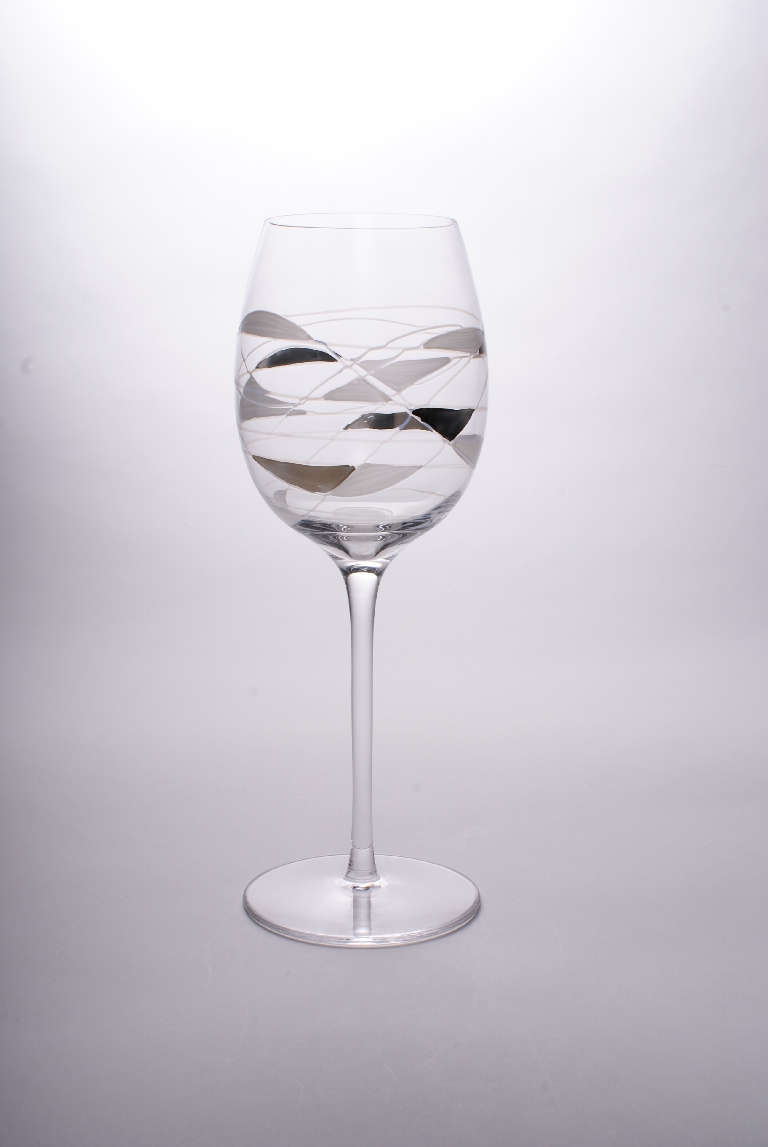 FG5308 Hand Blown Lead-free Crystal White Wine Glass