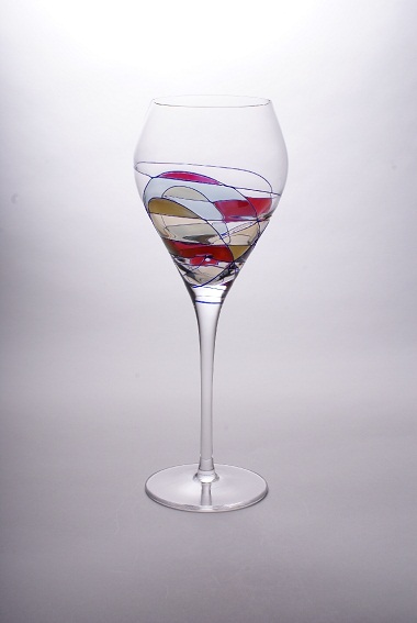 FG5310 Hand Blown Lead-free Crystal White Wine Glass