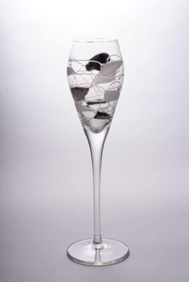 FG5502 Hand Blown Lead-free Crystal Champagne Glass