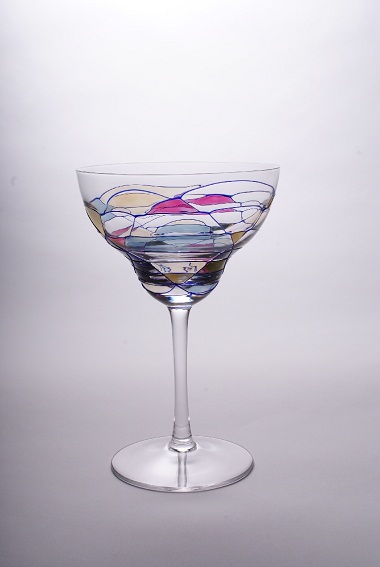 FG5508 Hand Blown Lead-free Crystal Champagne Glass