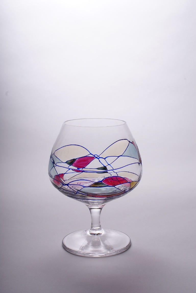 FG5806 Hand Blown Lead-free Crystal Brandy Glass