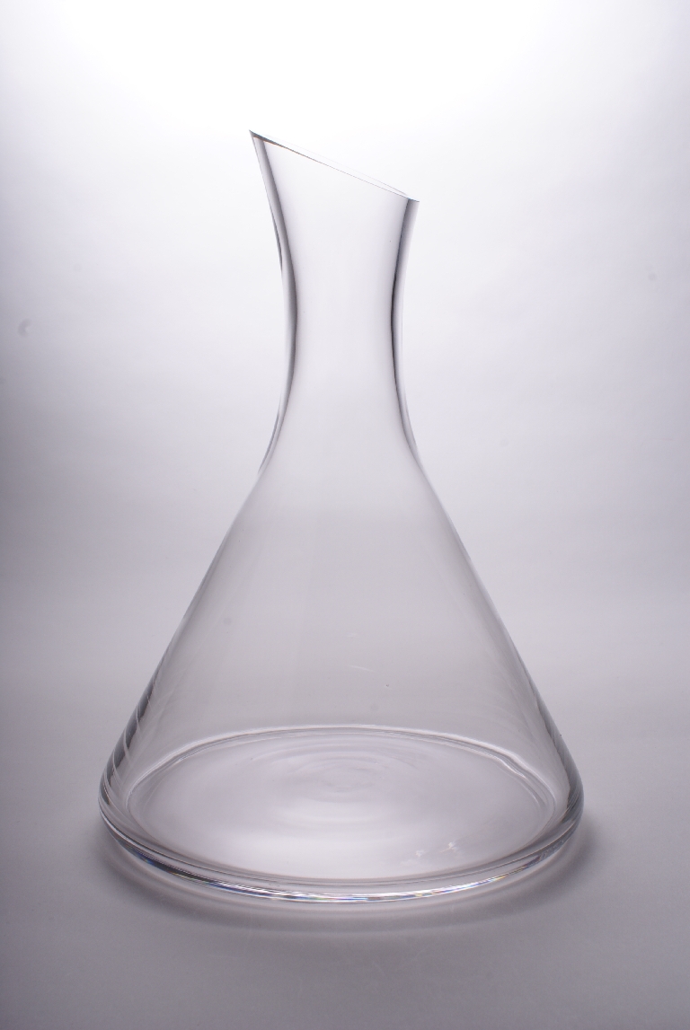 FG8603 Hand Blown Lead Free Crystal Glass Decanter