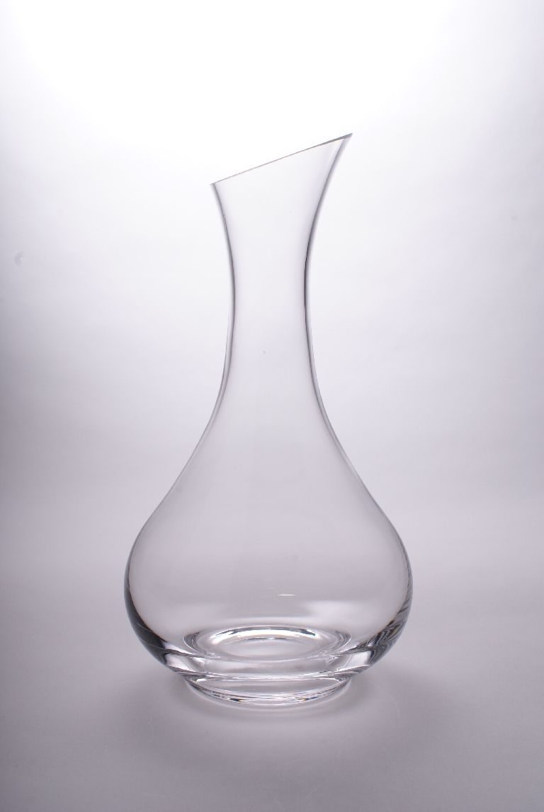 FG8606 Hand Blown Lead Free Crystal Glass Carafe
