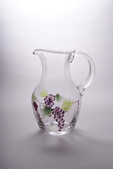 FG8612 Hand Blown Lead Free Crystal Glass Pitcher