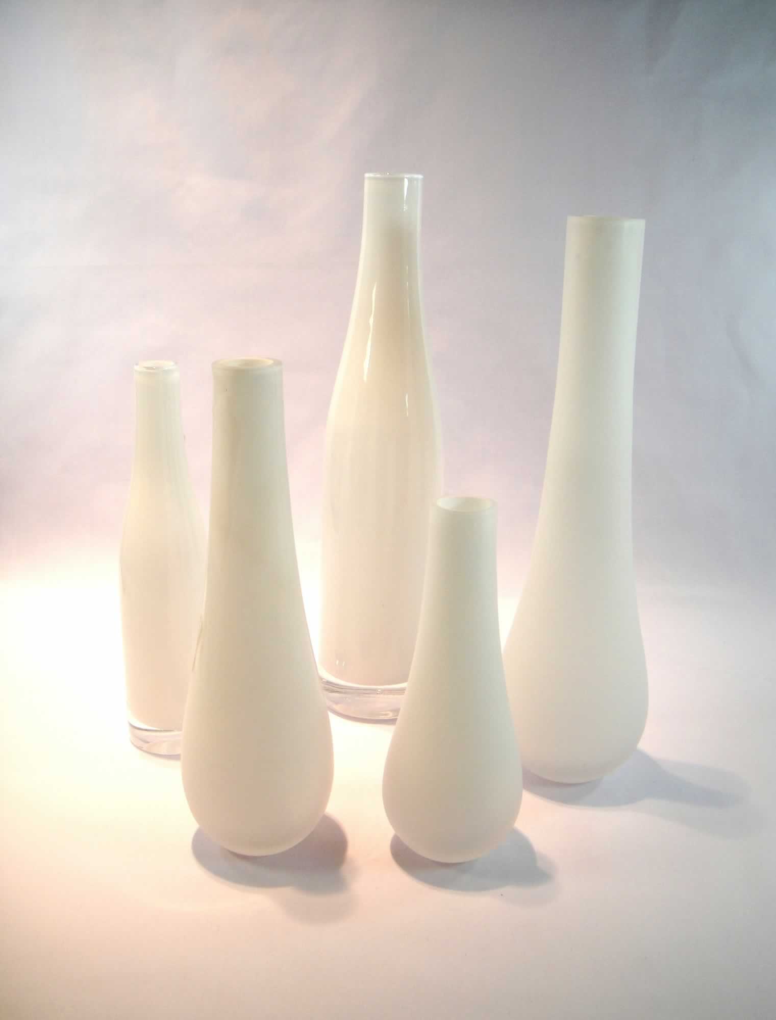 FG1479 Hand Blown Colored Glass Vase