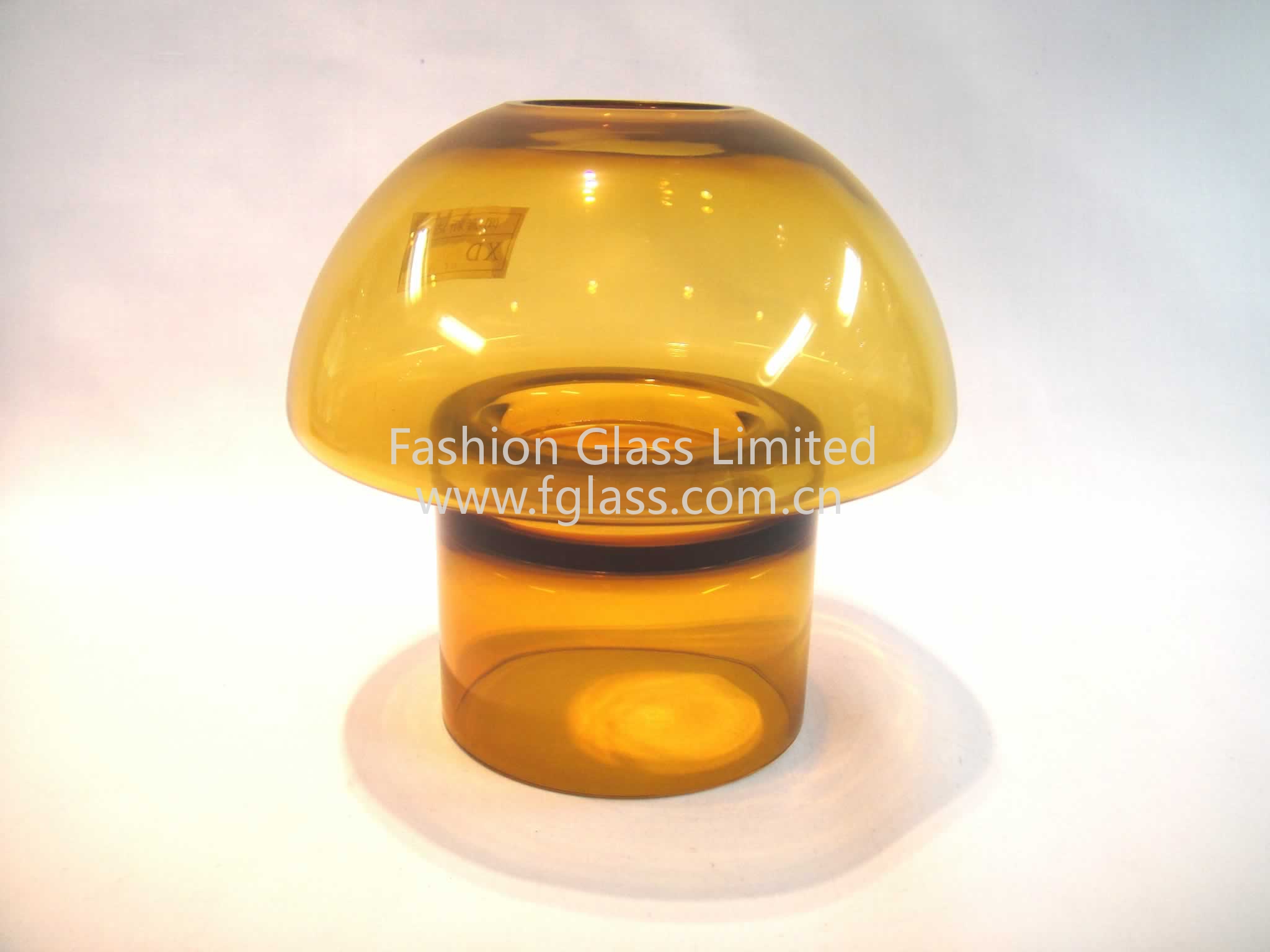 FG1678 Hand Blown Candle Glass