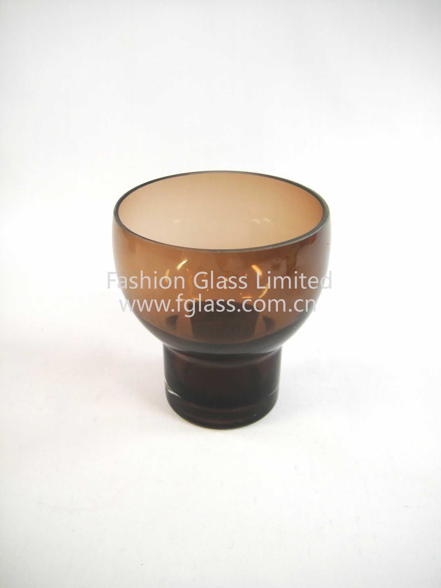 FG1944 Hand Blown Candle Glass