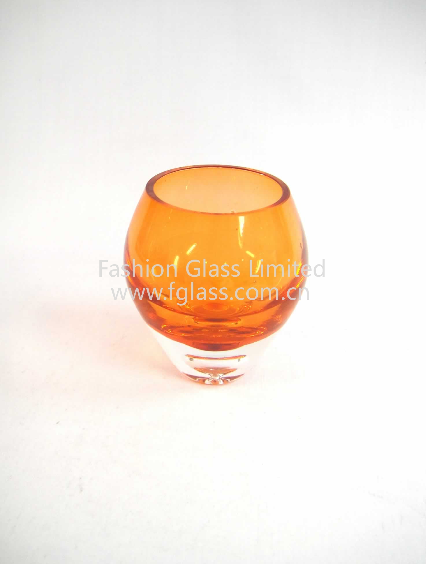 FG2268 Hand Blown Candle Glass