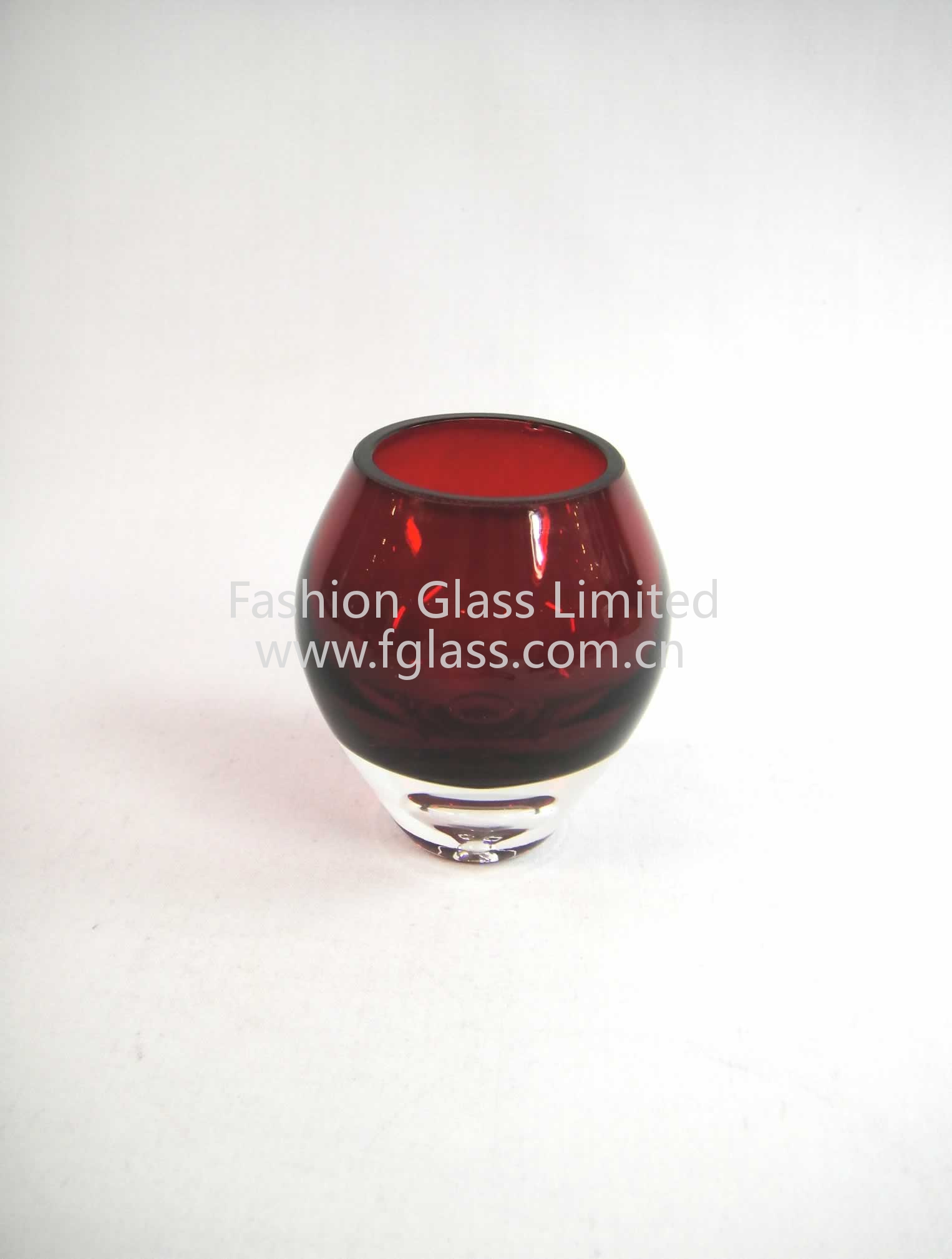 FG2271 Hand Blown Candle Glass