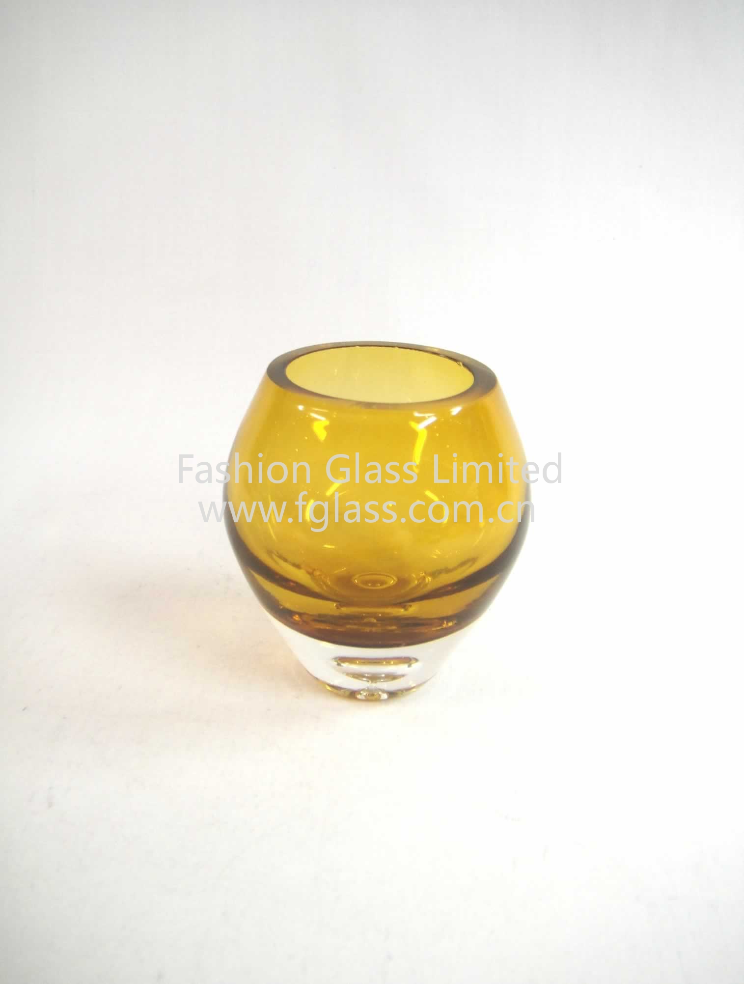 FG2275 Hand Blown Candle Glass