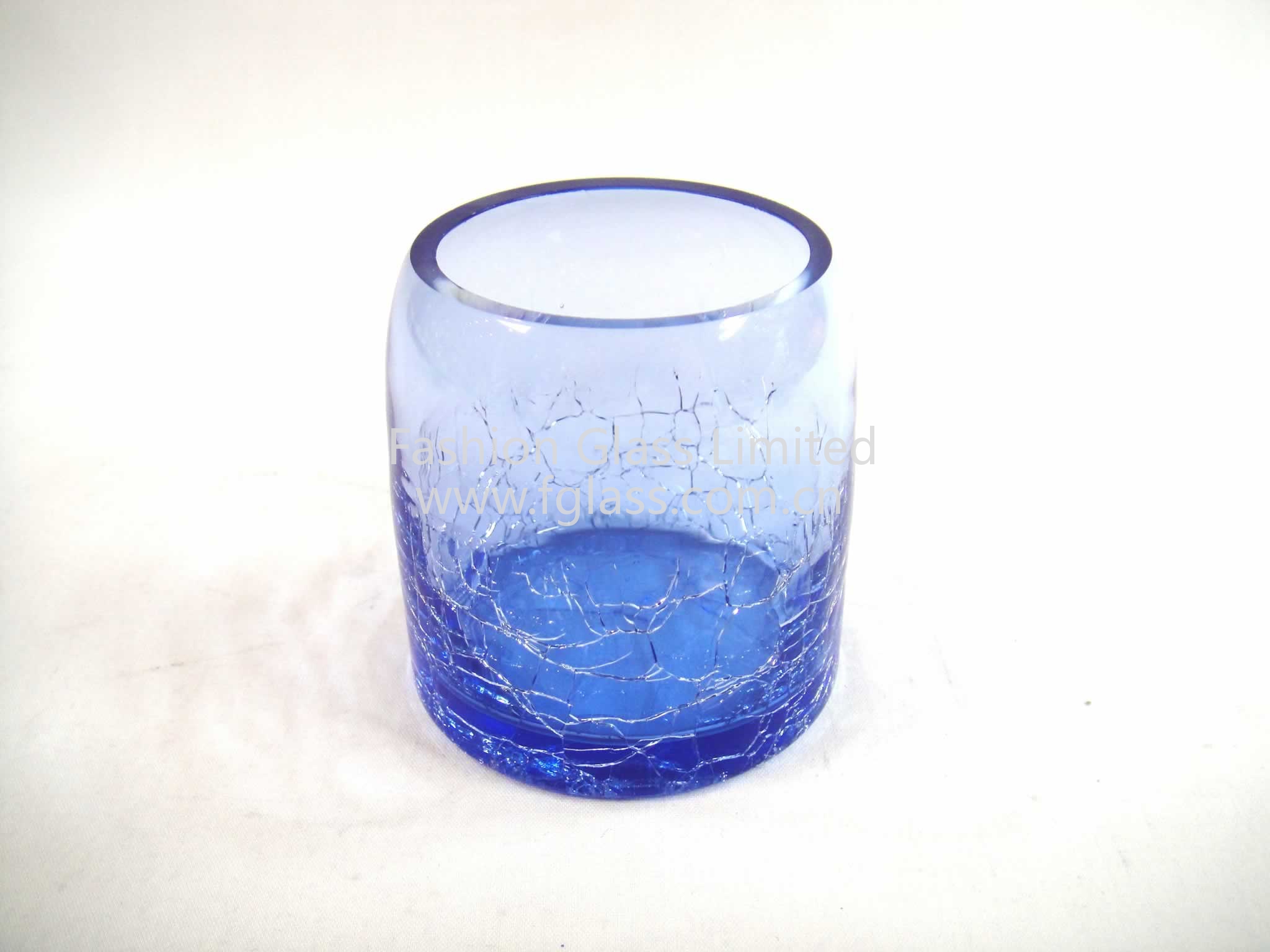 FG2286 Hand Blown Candle Glass