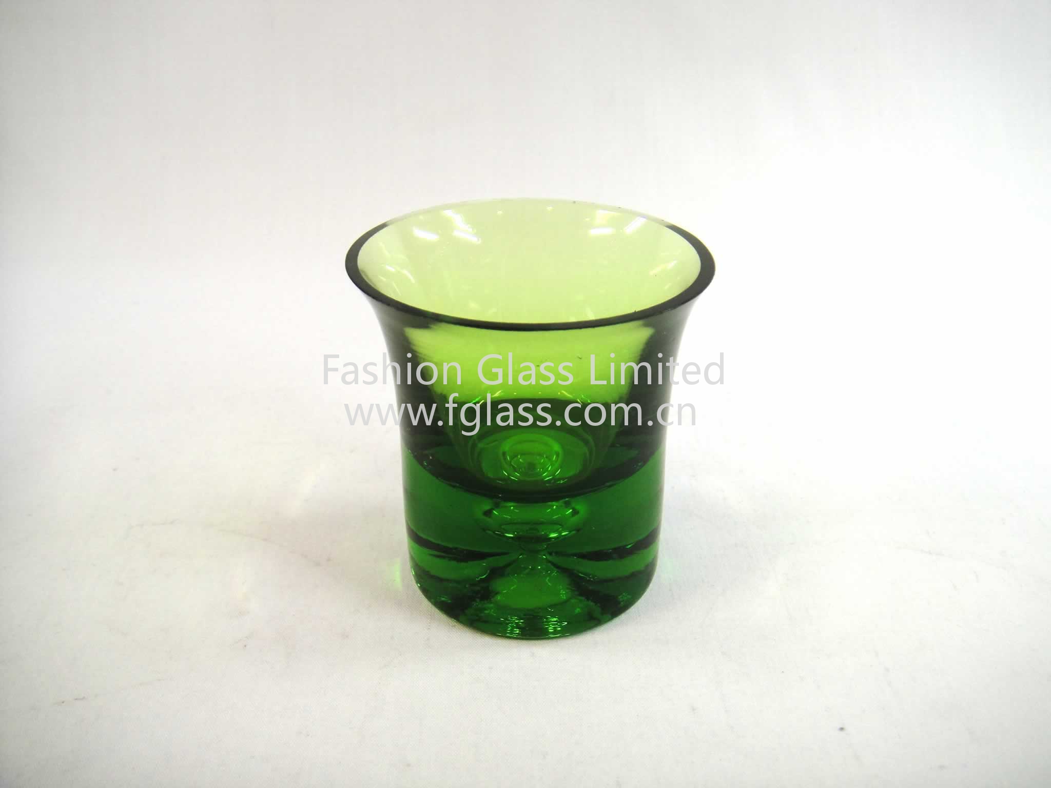 FG2287 Hand Blown Candle Glass
