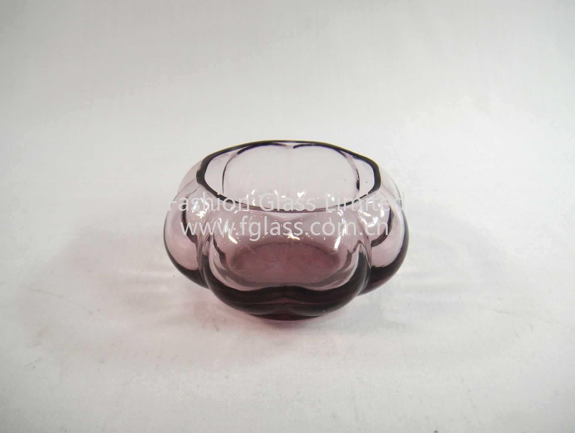 FG2289 Hand Blown Candle Glass