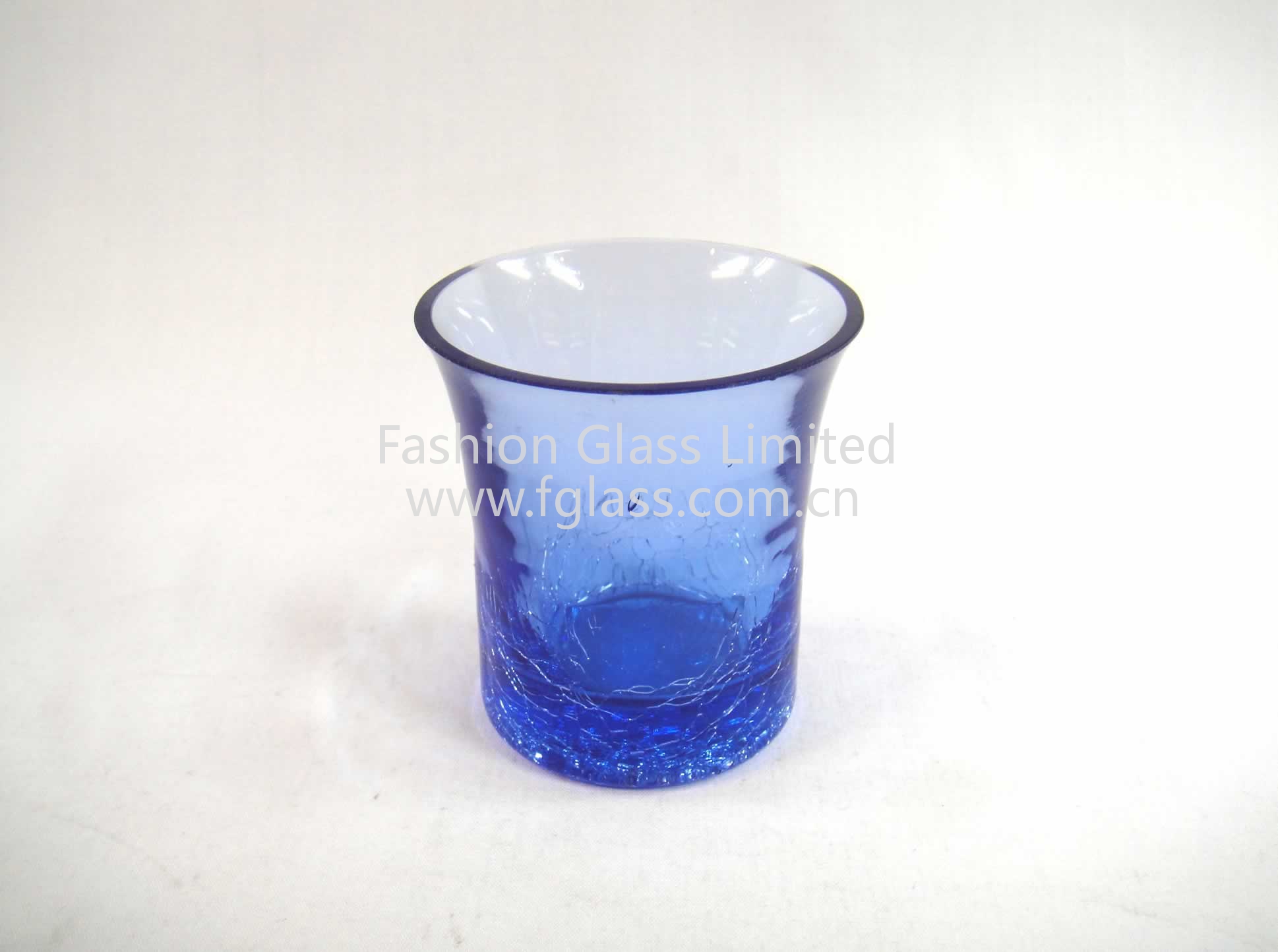 FG2290 Hand Blown Candle Glass