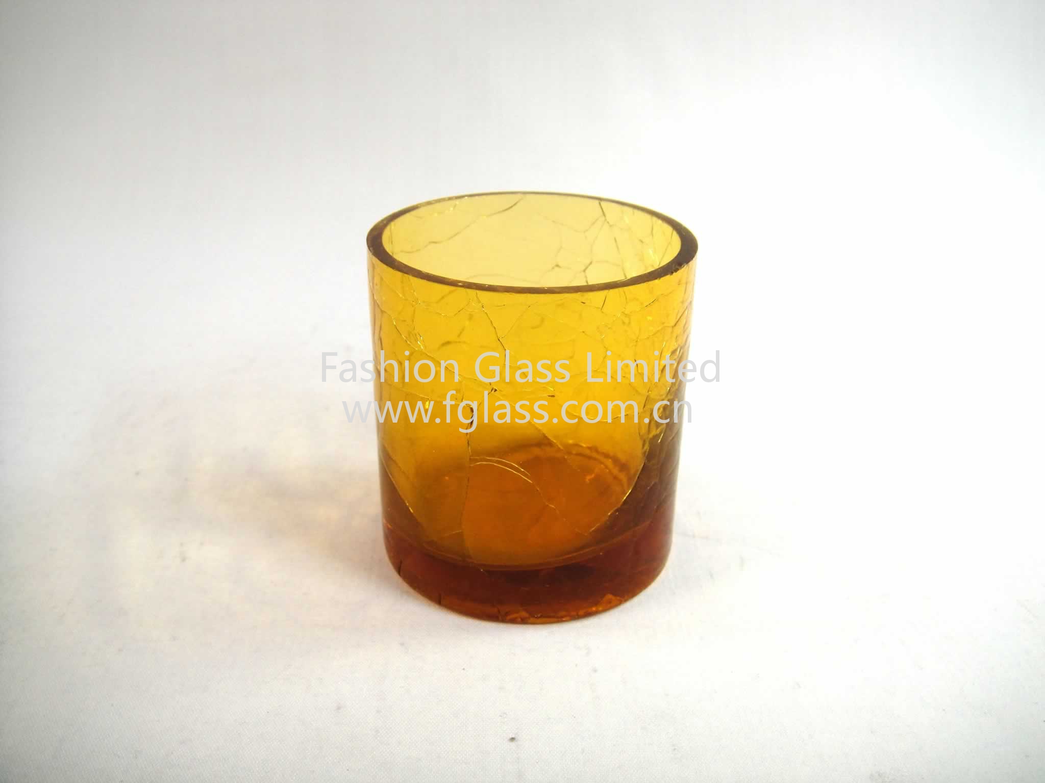 FG2297 Hand Blown Candle Glass