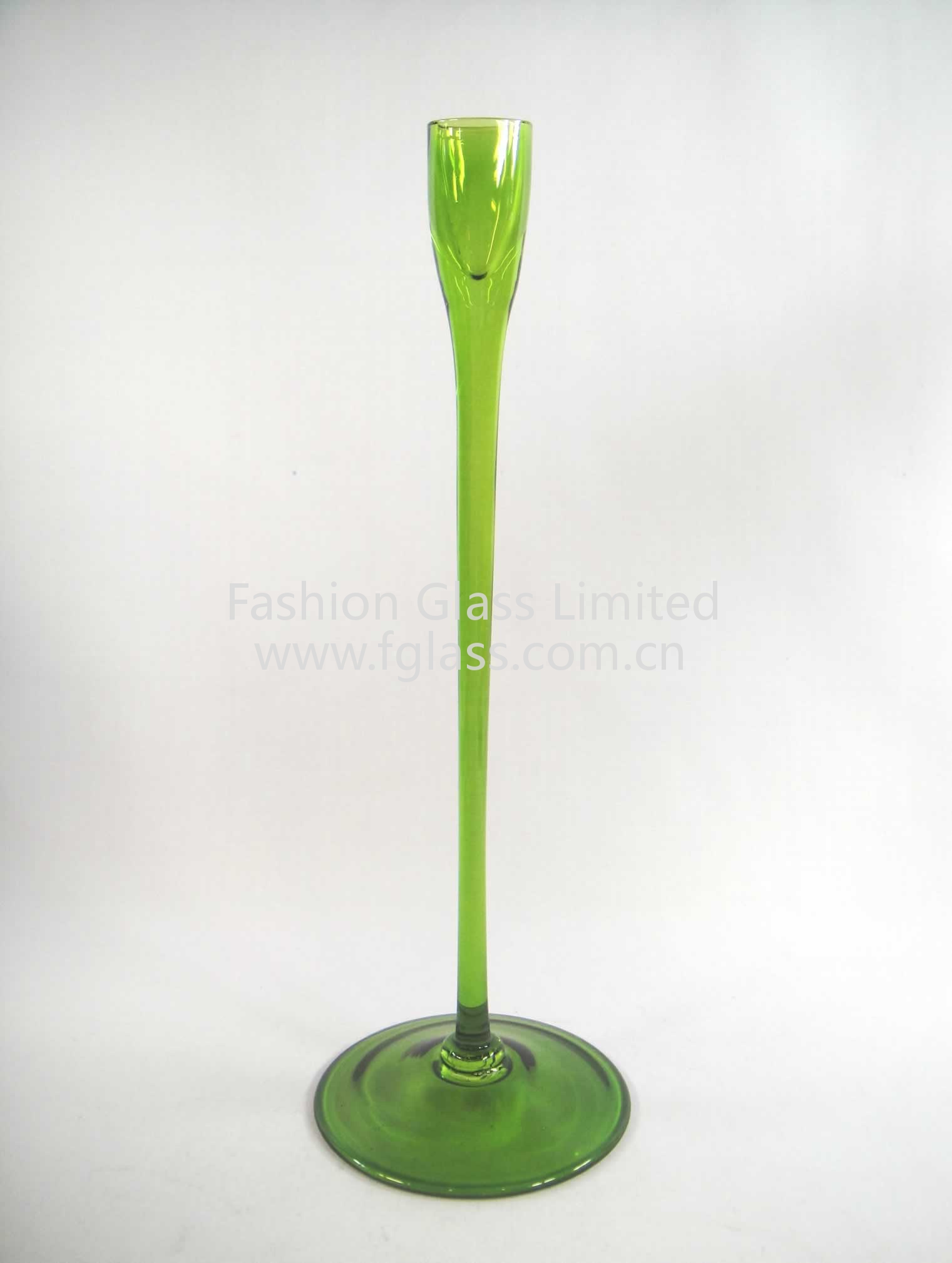 FG2344 Hand Blown Candle Glass
