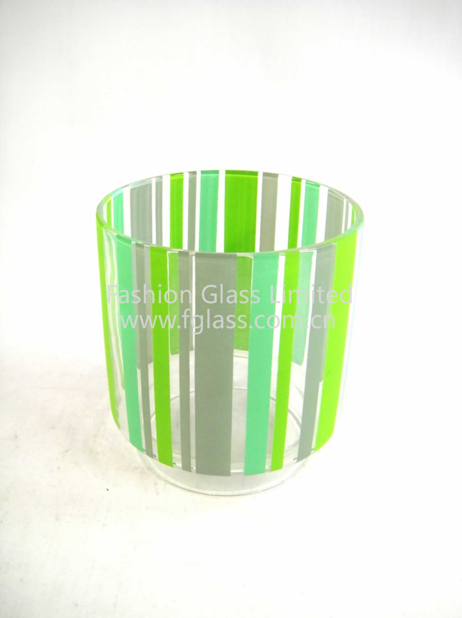 FG3335 Hand Blown Candle Glass