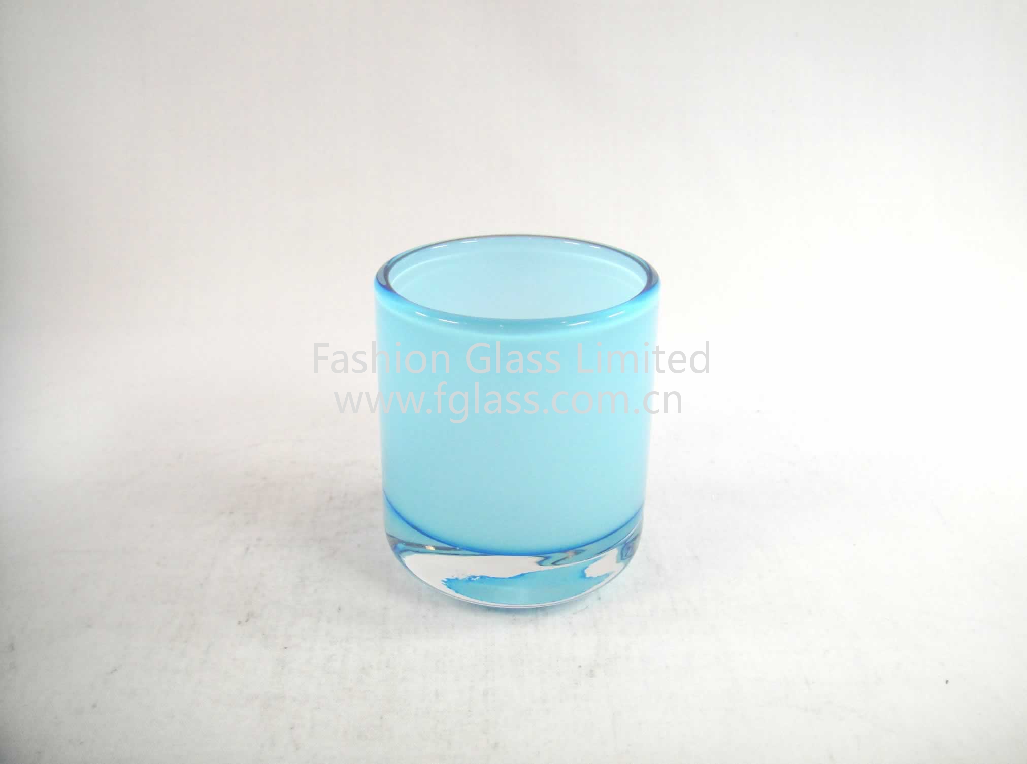 FG3540 Hand Blown Candle Glass