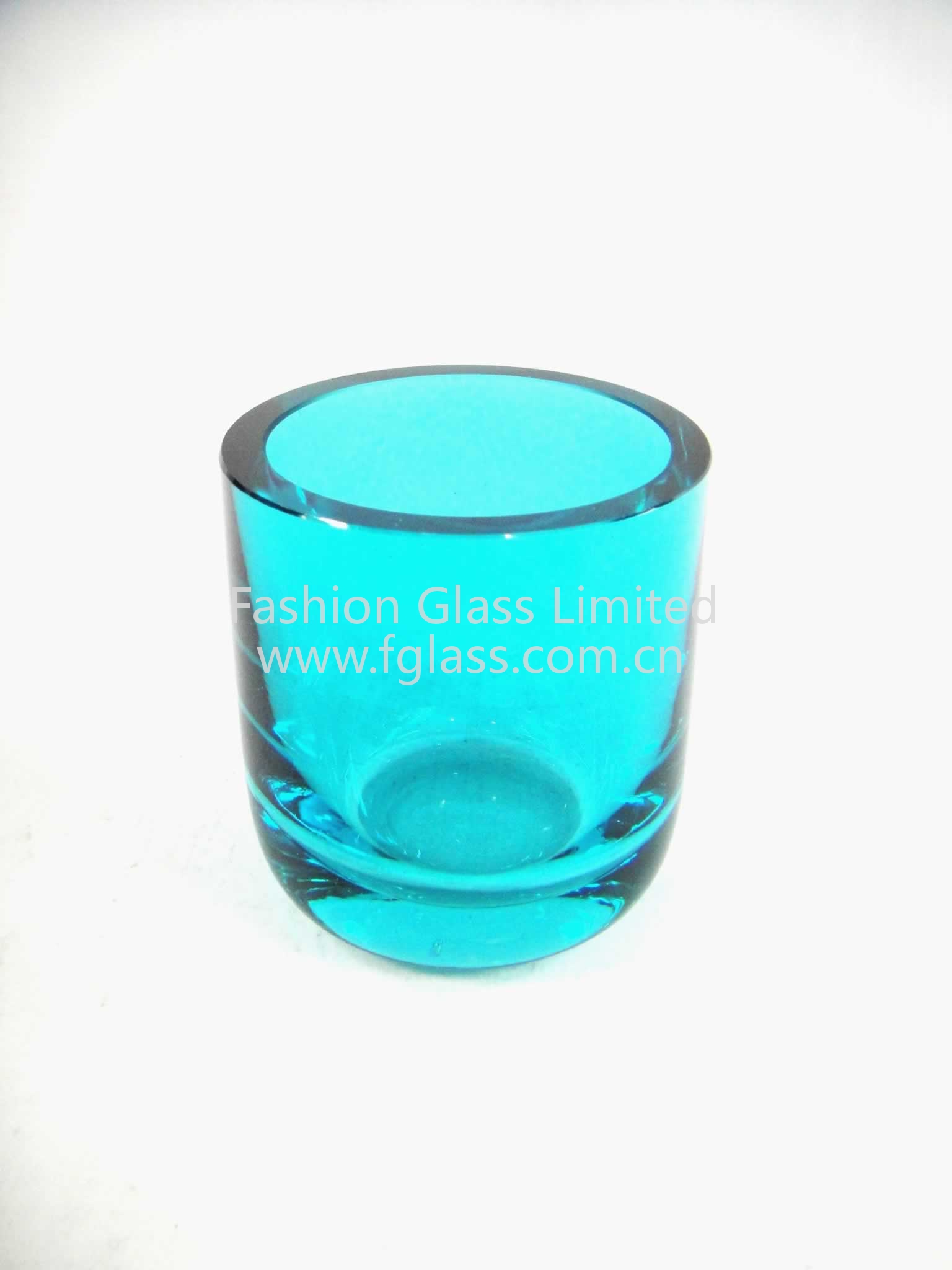 FG3634 Hand Blown Candle Glass